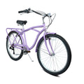 26-Inch 7-Speed Step-Through Beach Cruiser