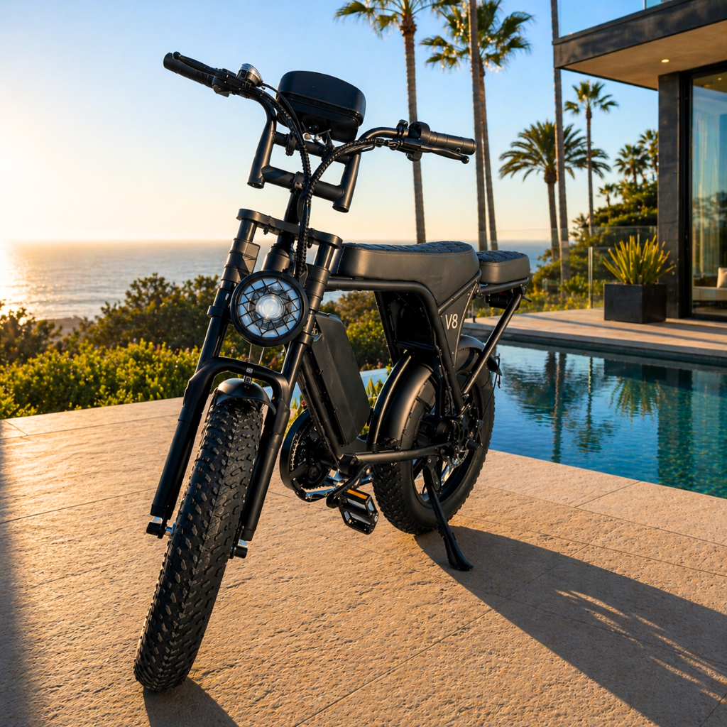 Ride Revolt V8 Fat-Tire E-Bike (750W)