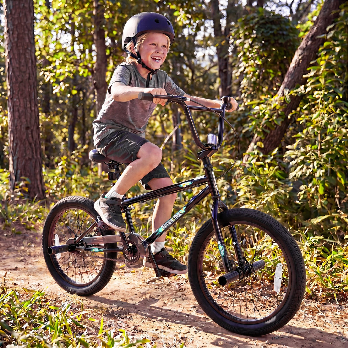 20-Inch BMX Trick Bike with 360° Steering