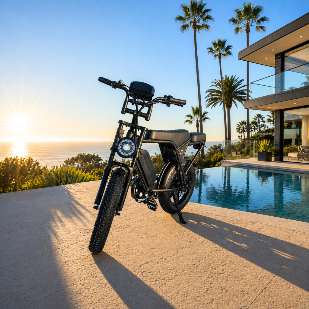 Ride Revolt V8 Fat-Tire E-Bike (750W)