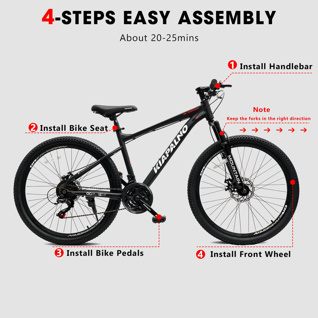 26-Inch AllTrail 21-Speed Hardtail Mountain Bike