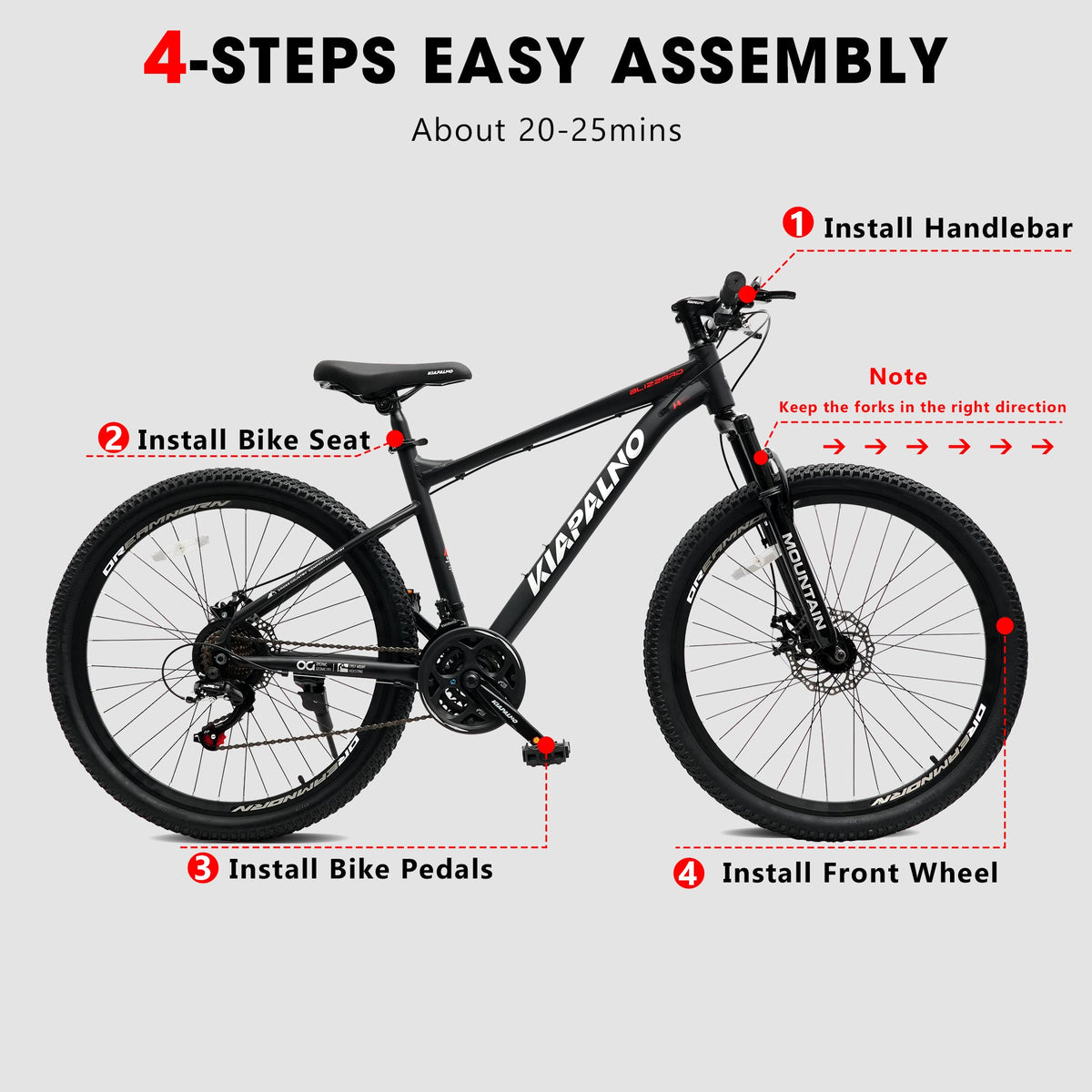 26-Inch AllTrail 21-Speed Hardtail Mountain Bike