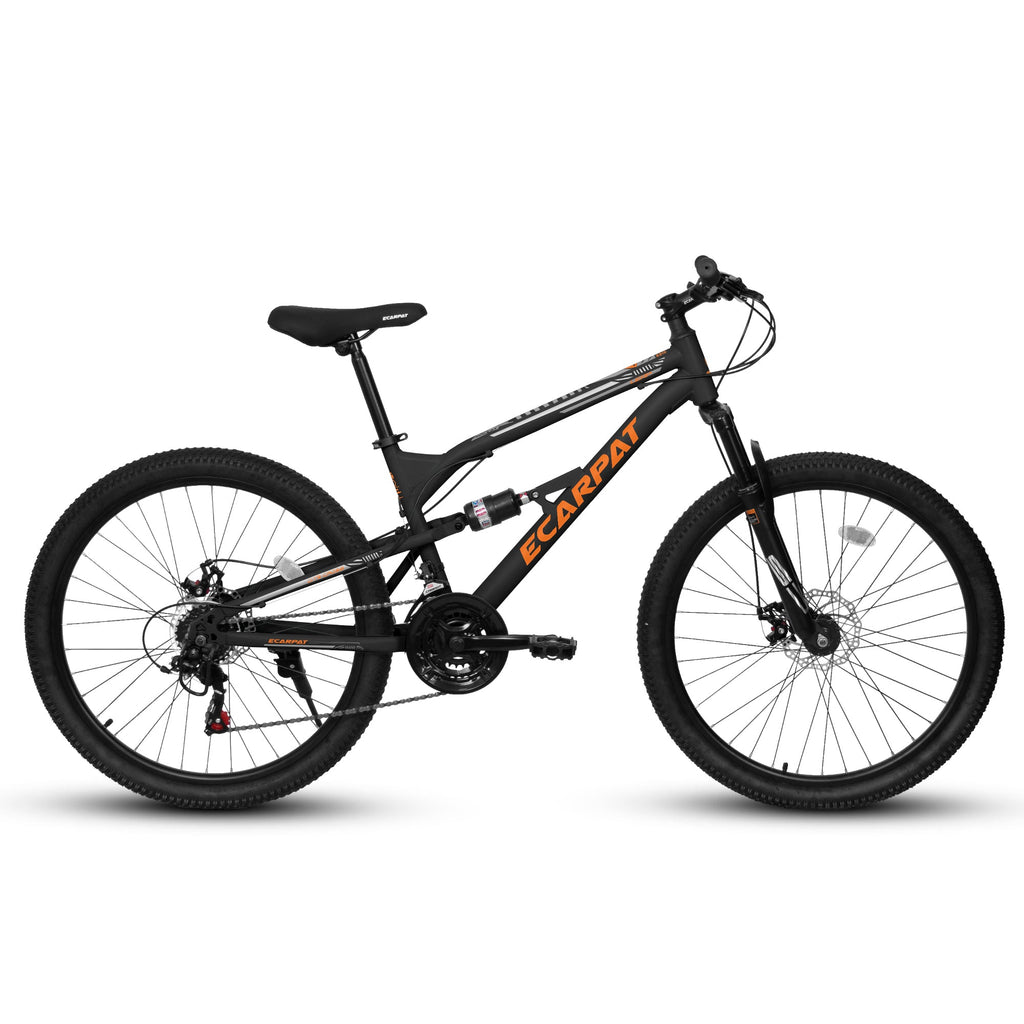 26-Inch 21-Speed Dual-Suspension Mountain Bike