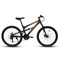 26-Inch 21-Speed Dual-Suspension Mountain Bike