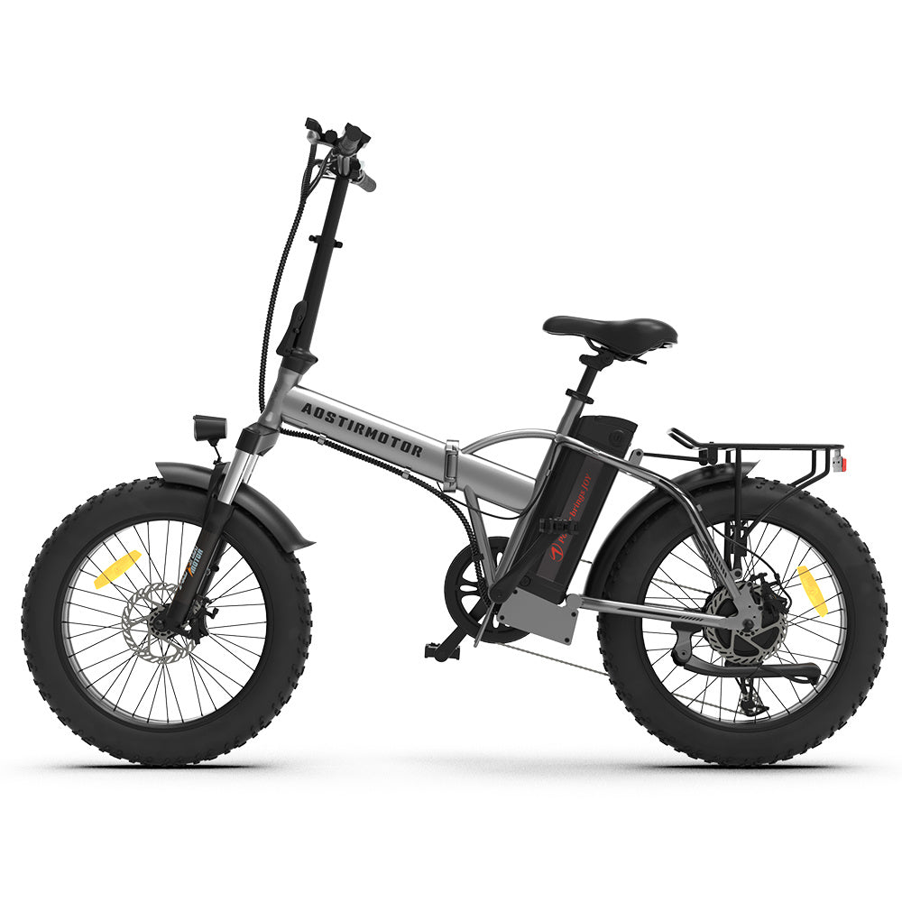 750W Folding Fat-Tire Electric Bike — 48V 12.5Ah