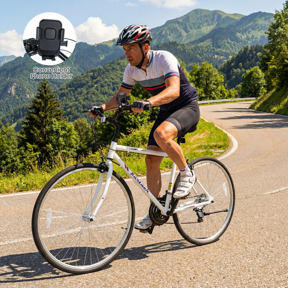700C 18-Speed Shimano Hybrid City Bike
