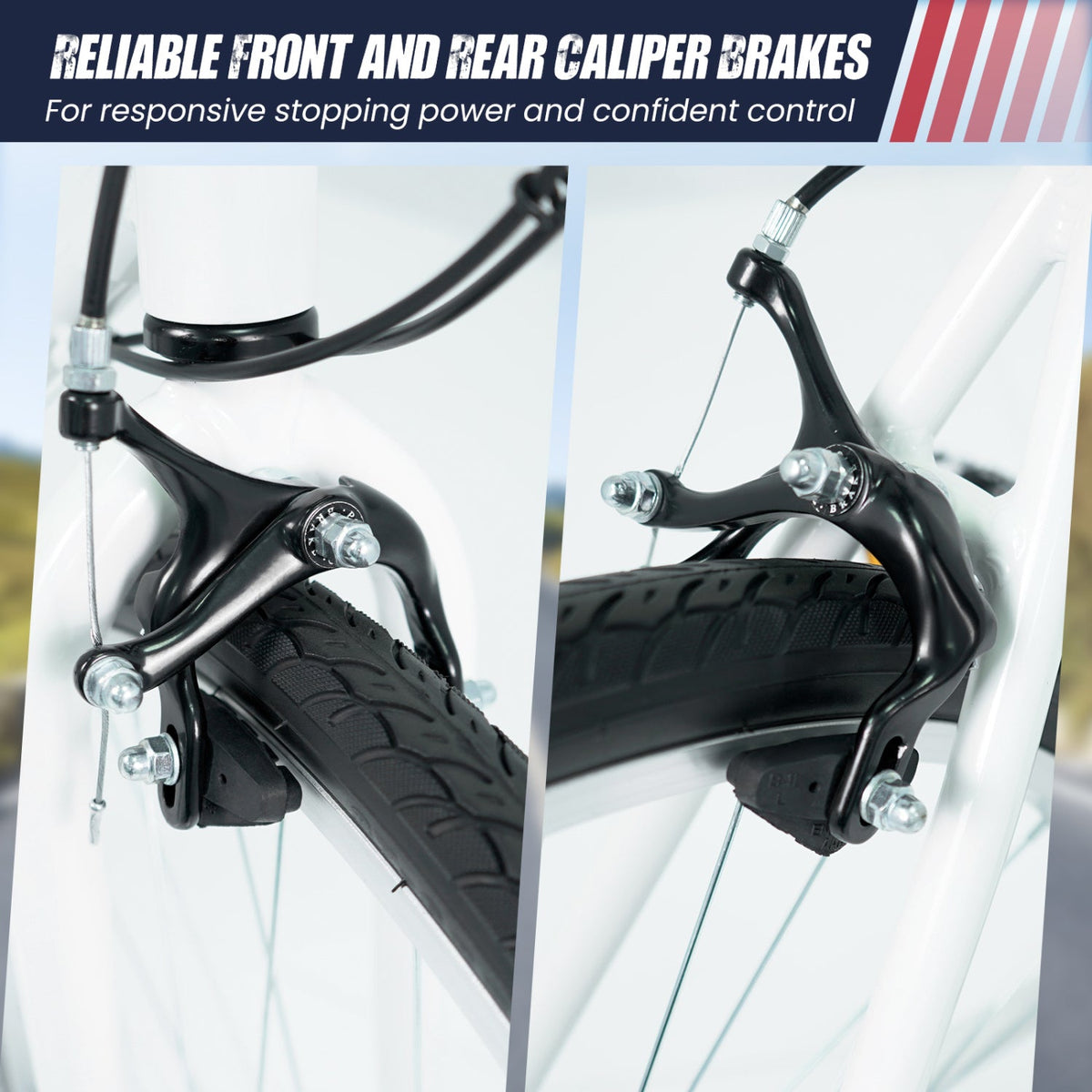 700C 18-Speed Shimano Hybrid City Bike