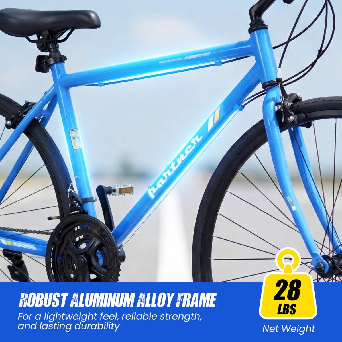 700C 18-Speed Shimano Hybrid City Bike
