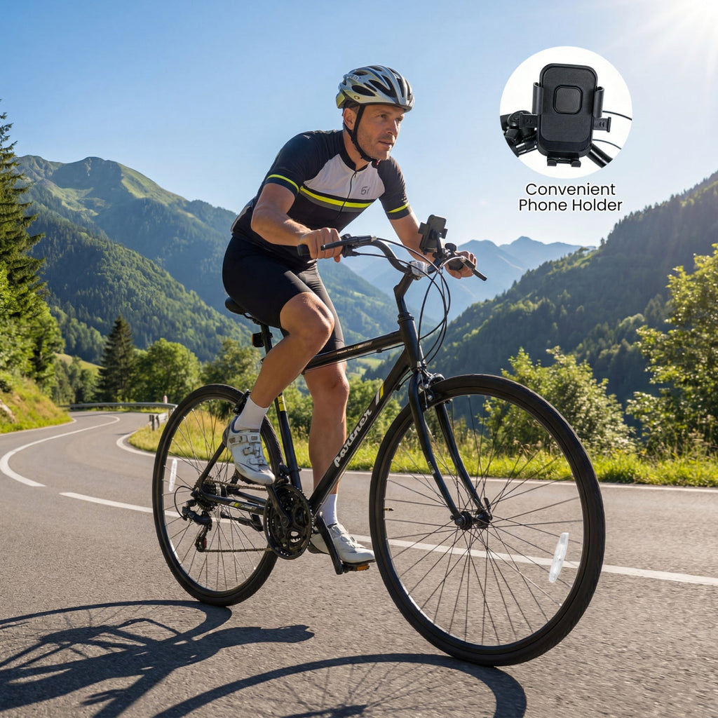 700C 18-Speed Shimano Hybrid City Bike