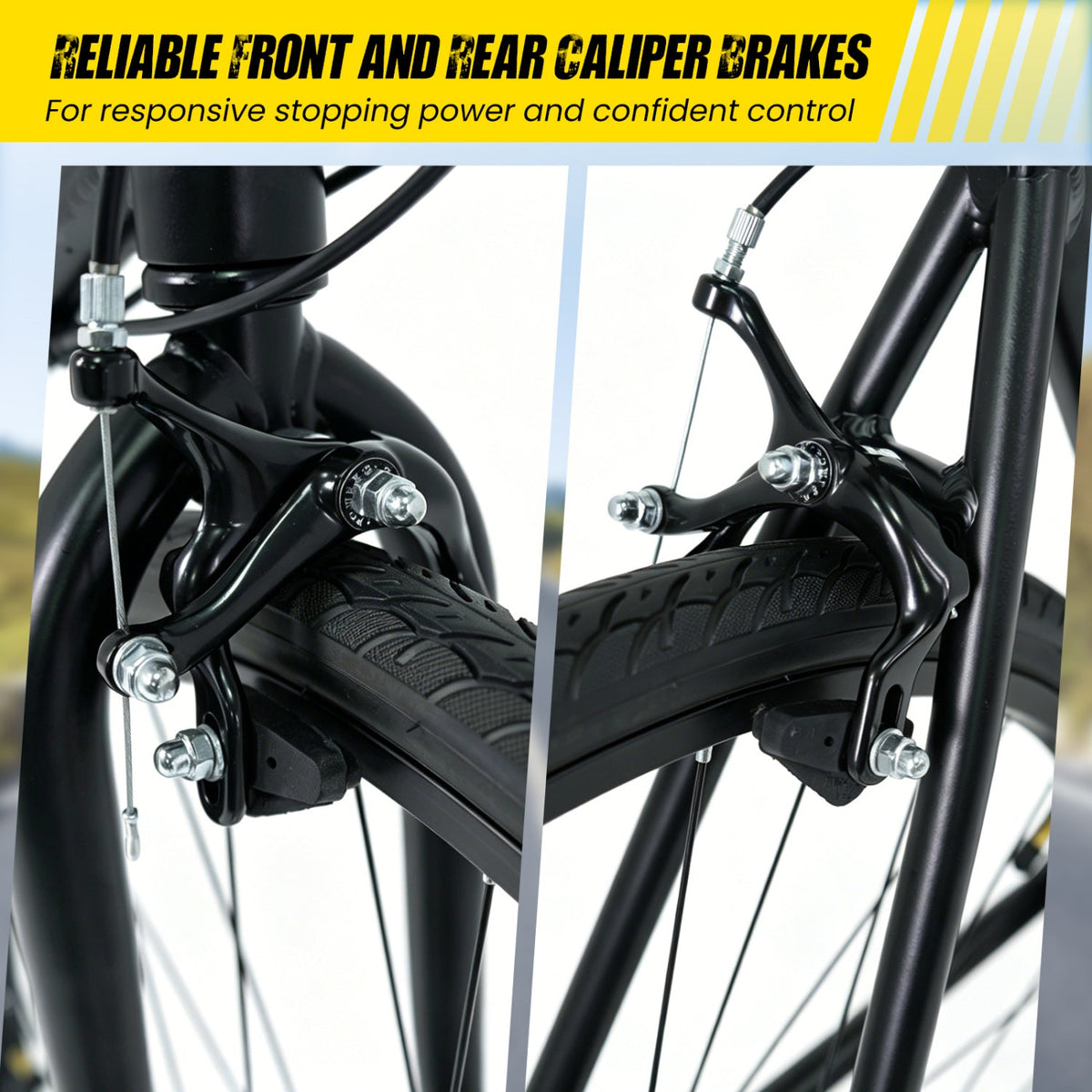 700C 18-Speed Shimano Hybrid City Bike