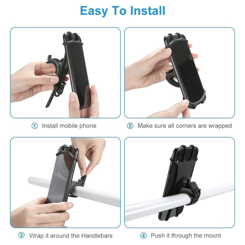 Universal Unbreakable Bike Phone Mount