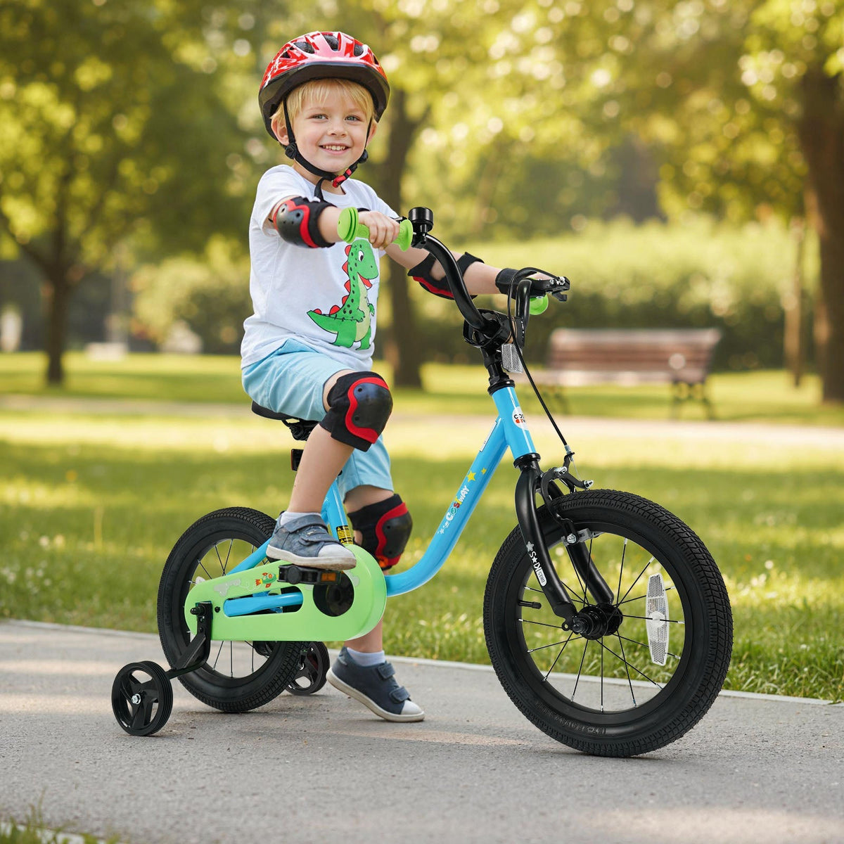 Kids 12/14/16-Inch Bicycle — Blue