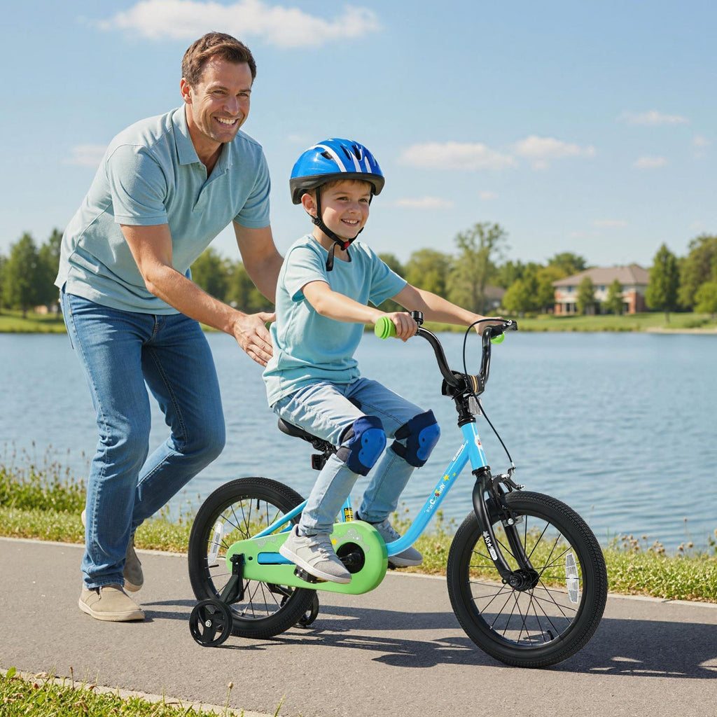 Kids 12/14/16-Inch Bicycle — Blue