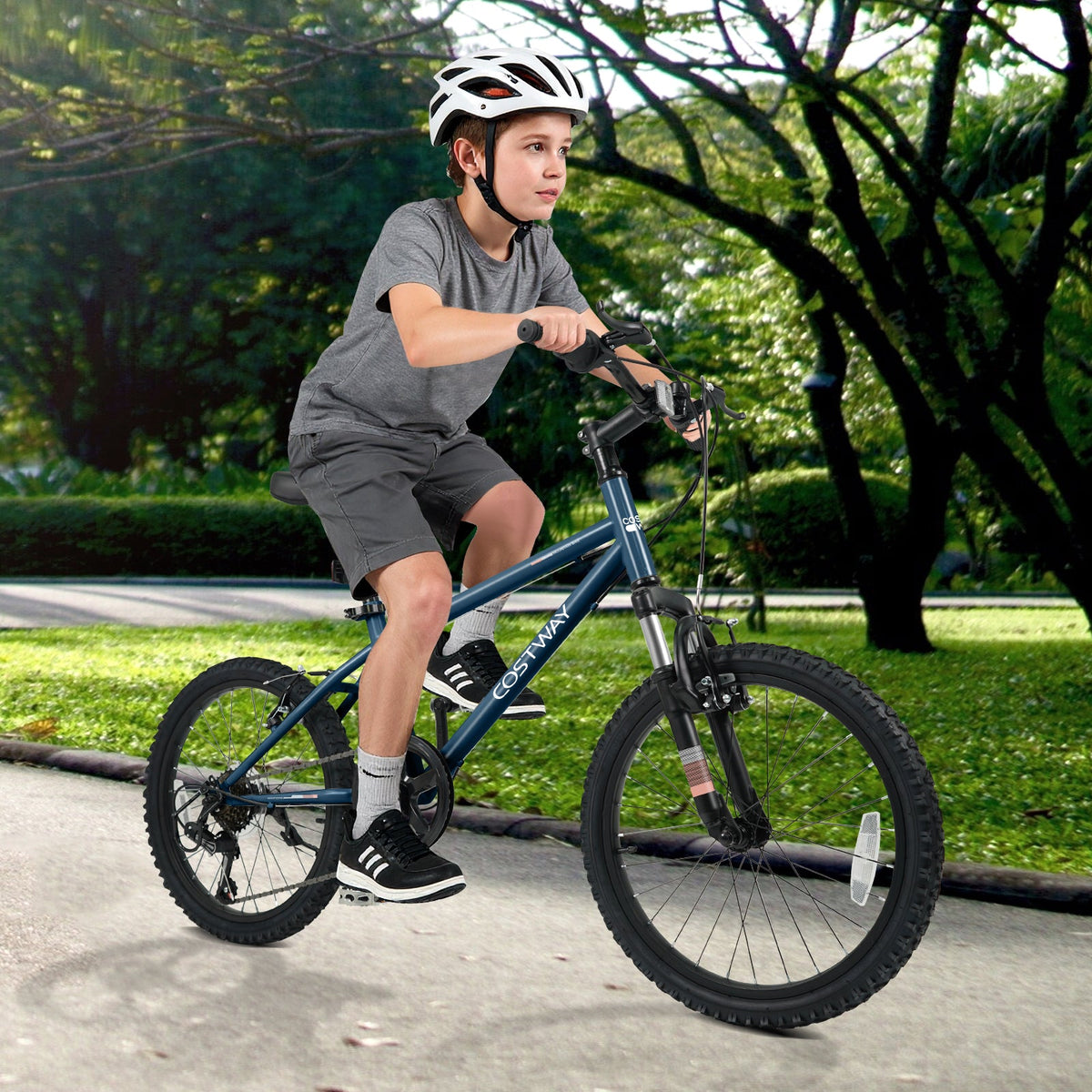 Kids 20/24-Inch Mountain Bike — Ages 8+