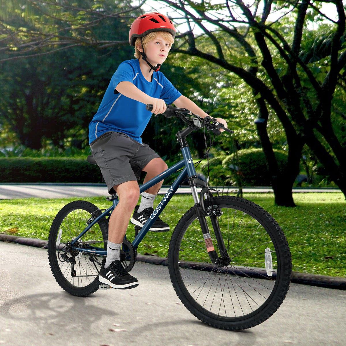 Kids 20/24-Inch Mountain Bike — Ages 8+