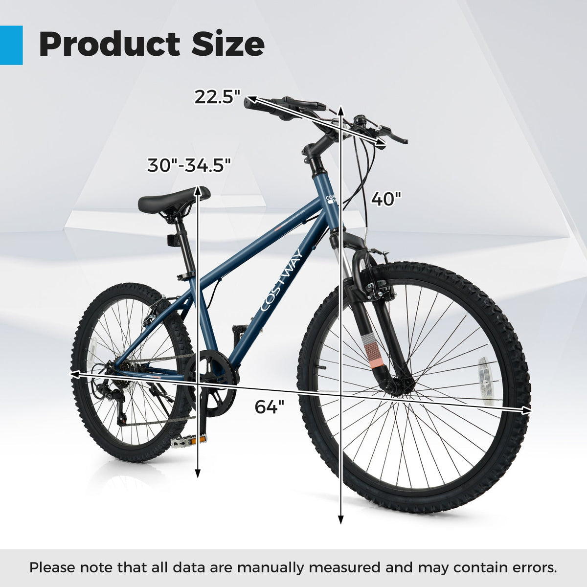 Kids 20/24-Inch Mountain Bike — Ages 8+