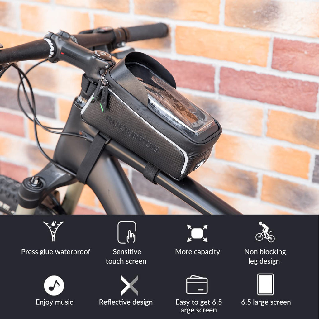ROCKBROS Waterproof Bike Phone Frame Bag