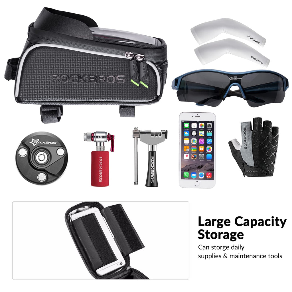 ROCKBROS Waterproof Bike Phone Frame Bag