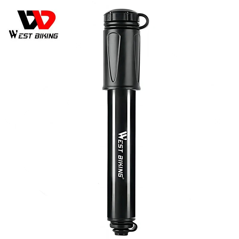 WEST BIKING 100 PSI Mini Aluminum Bike Pump