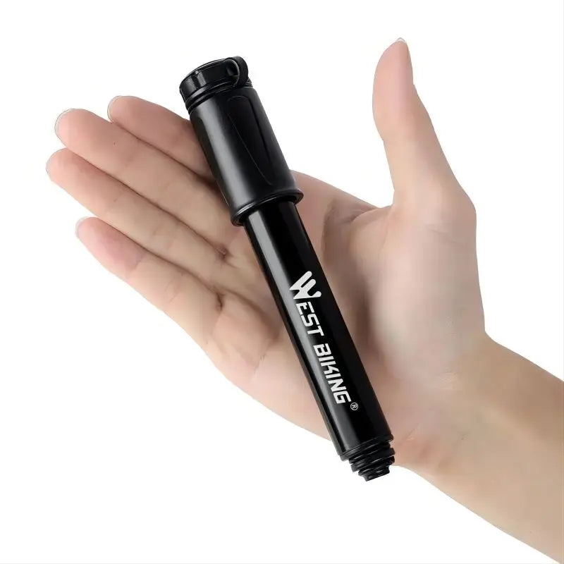WEST BIKING 100 PSI Mini Aluminum Bike Pump