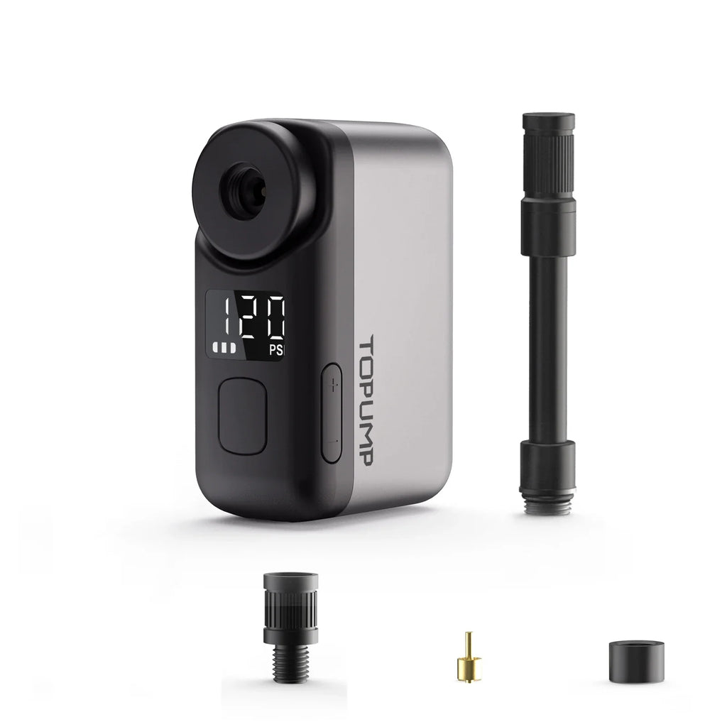 TOPUMP TB2 PRO 120 PSI Mini Electric Bike Pump