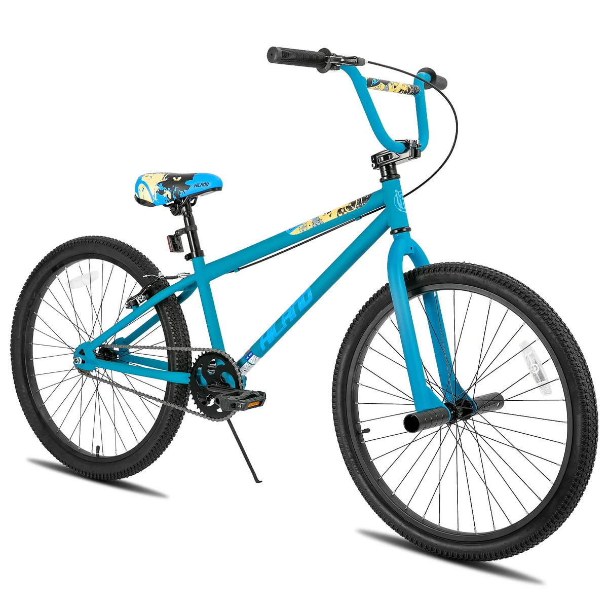 Hiland 24/26-Inch BMX Bike with Pegs