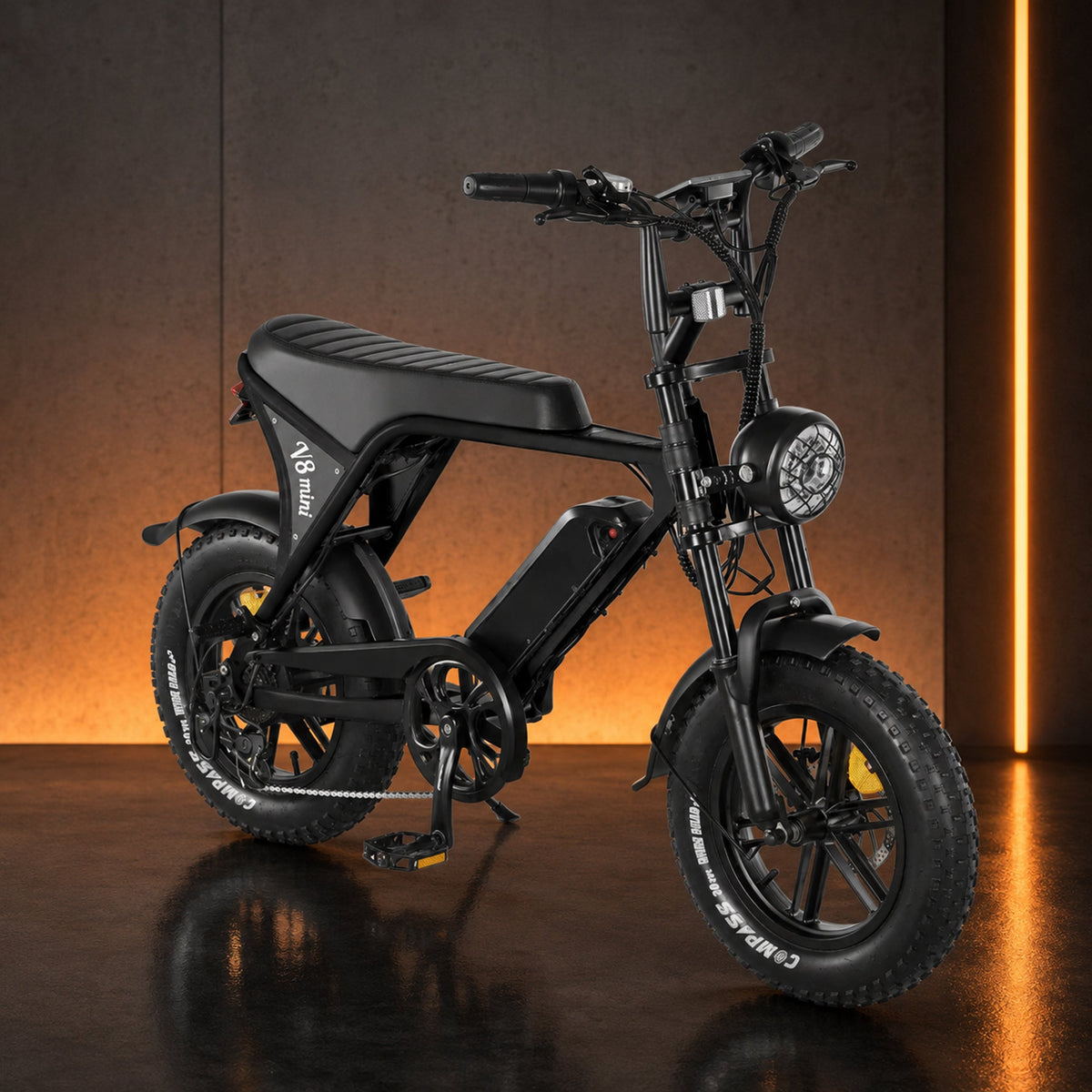 Ride Revolt Mini V8 Fat-Tire E-Bike (500W)
