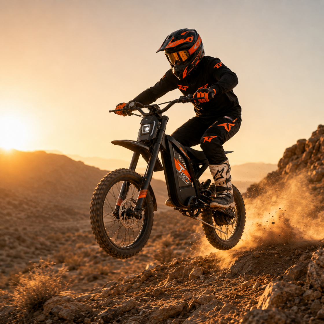 Ride Revolt T2000 Electric E-Moto (3000W Peak)