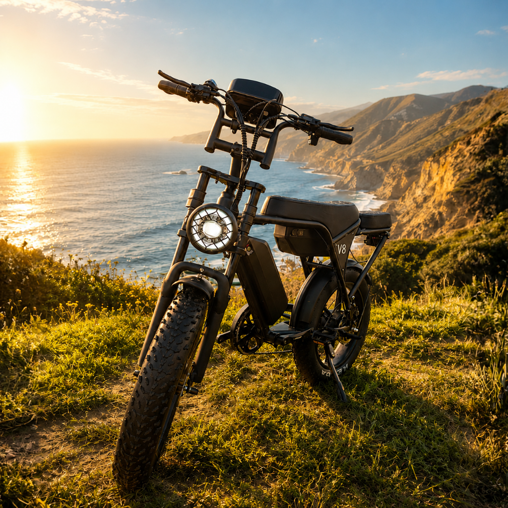 Ride Revolt V8 Fat-Tire E-Bike (750W)
