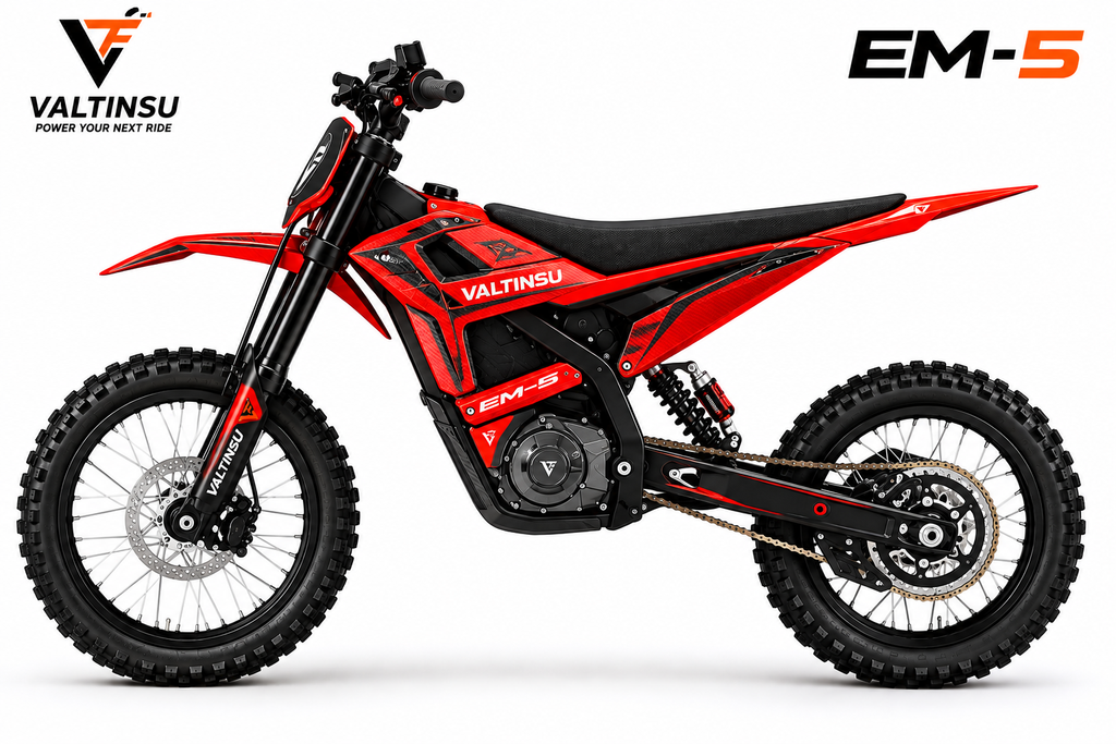 Valtinsu EM-5 Racing Crimson electric dirt bike