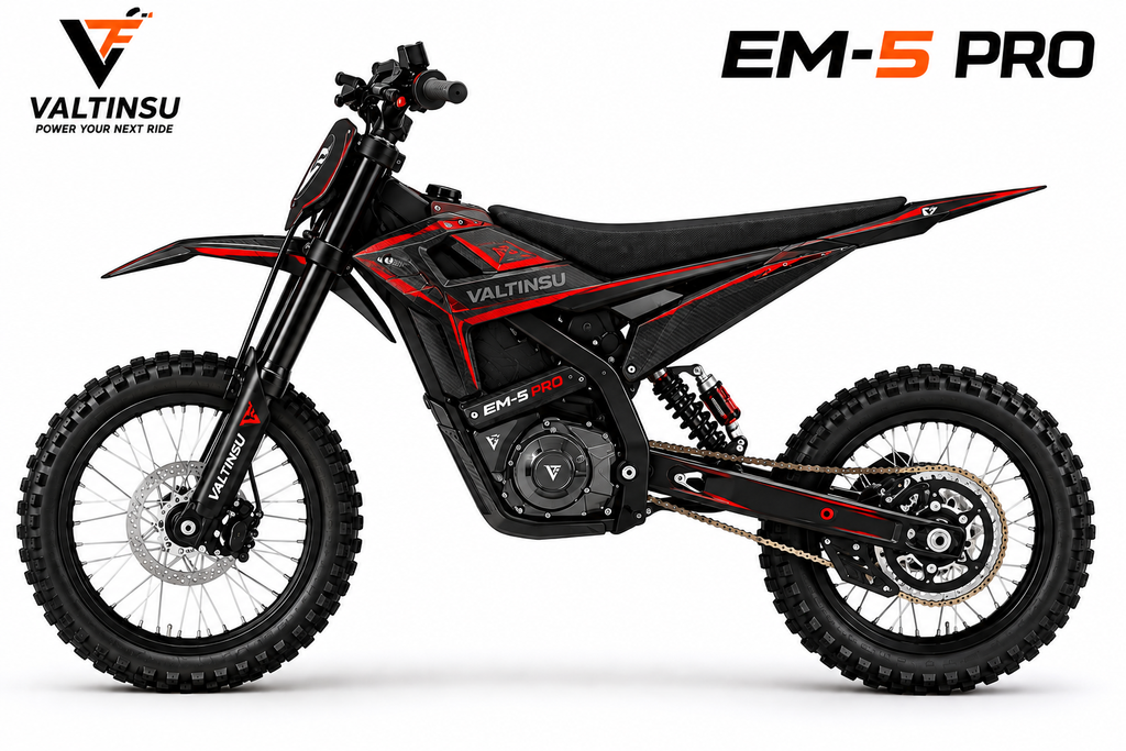 Valtinsu EM-5 PRO Obsidian Black electric dirt bike