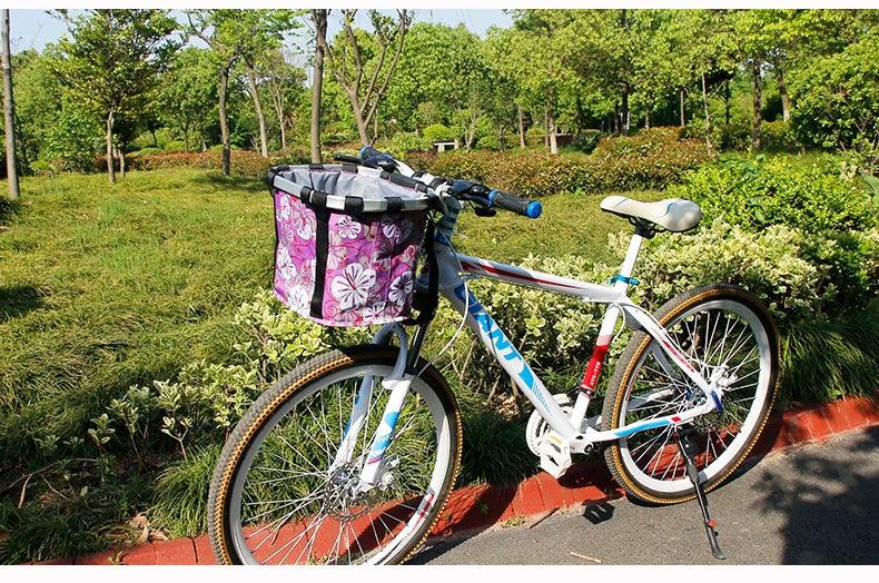 Detachable Front Handlebar Bike Basket