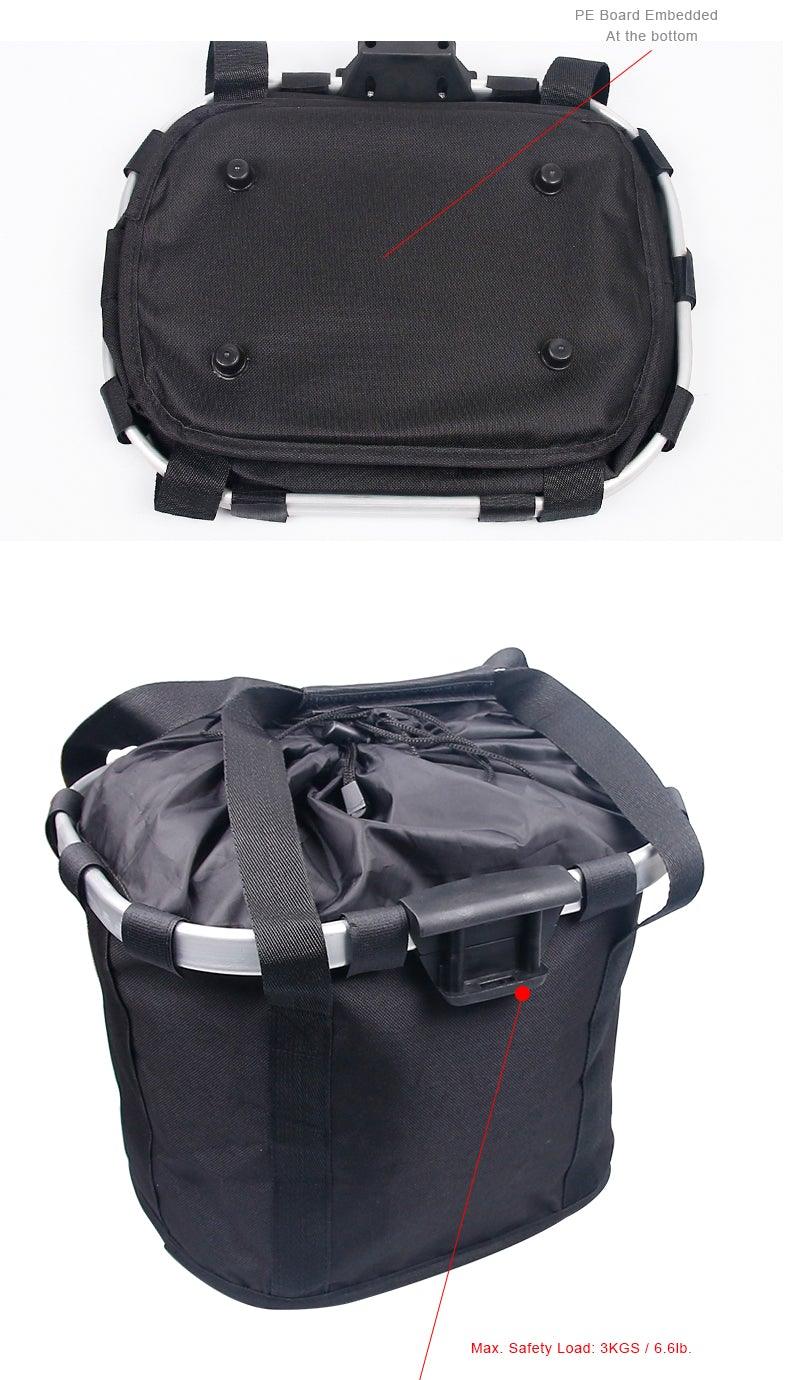 Detachable Front Handlebar Bike Basket