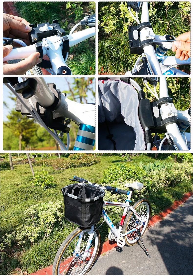 Detachable Front Handlebar Bike Basket
