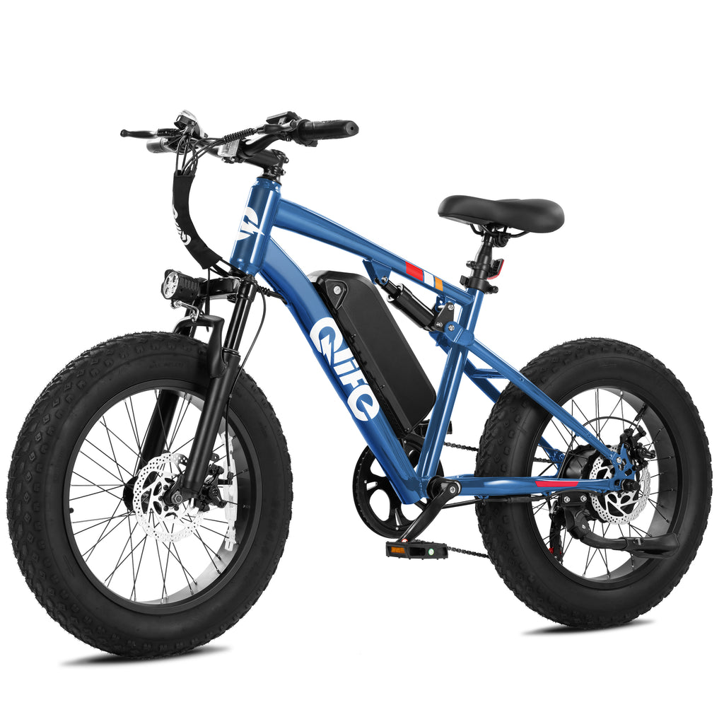 Qlife Racer Fat Tire 2.0 EB50Plus Blue