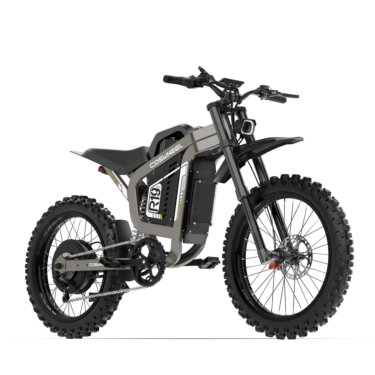 COSWHEEL R19 9000W electric dirt bike current alternate angle