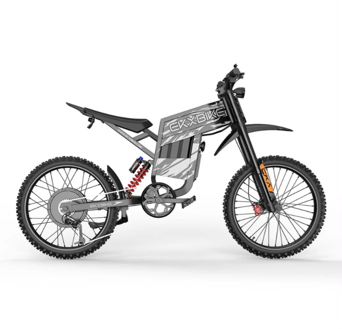EKXBIKE studio side view