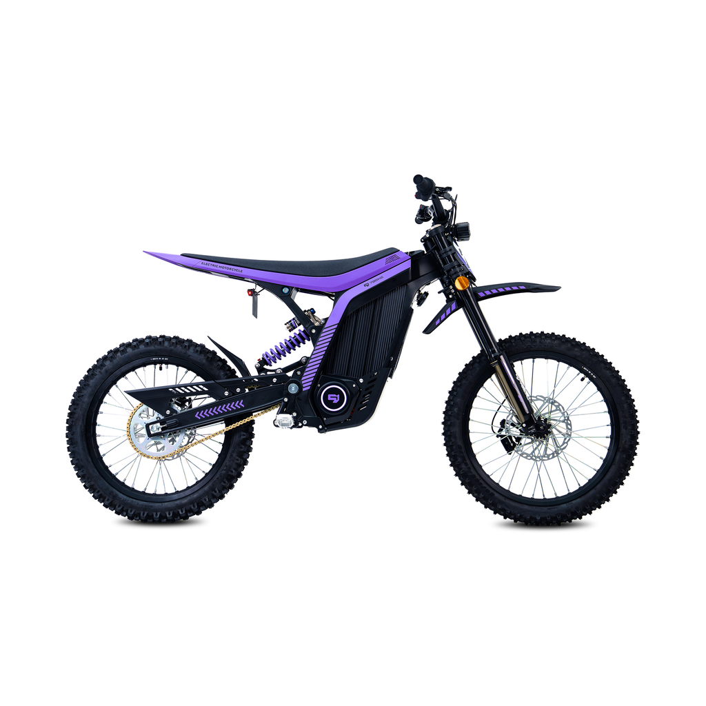 79BIKE LYNX Black-Purple electric dirt bike