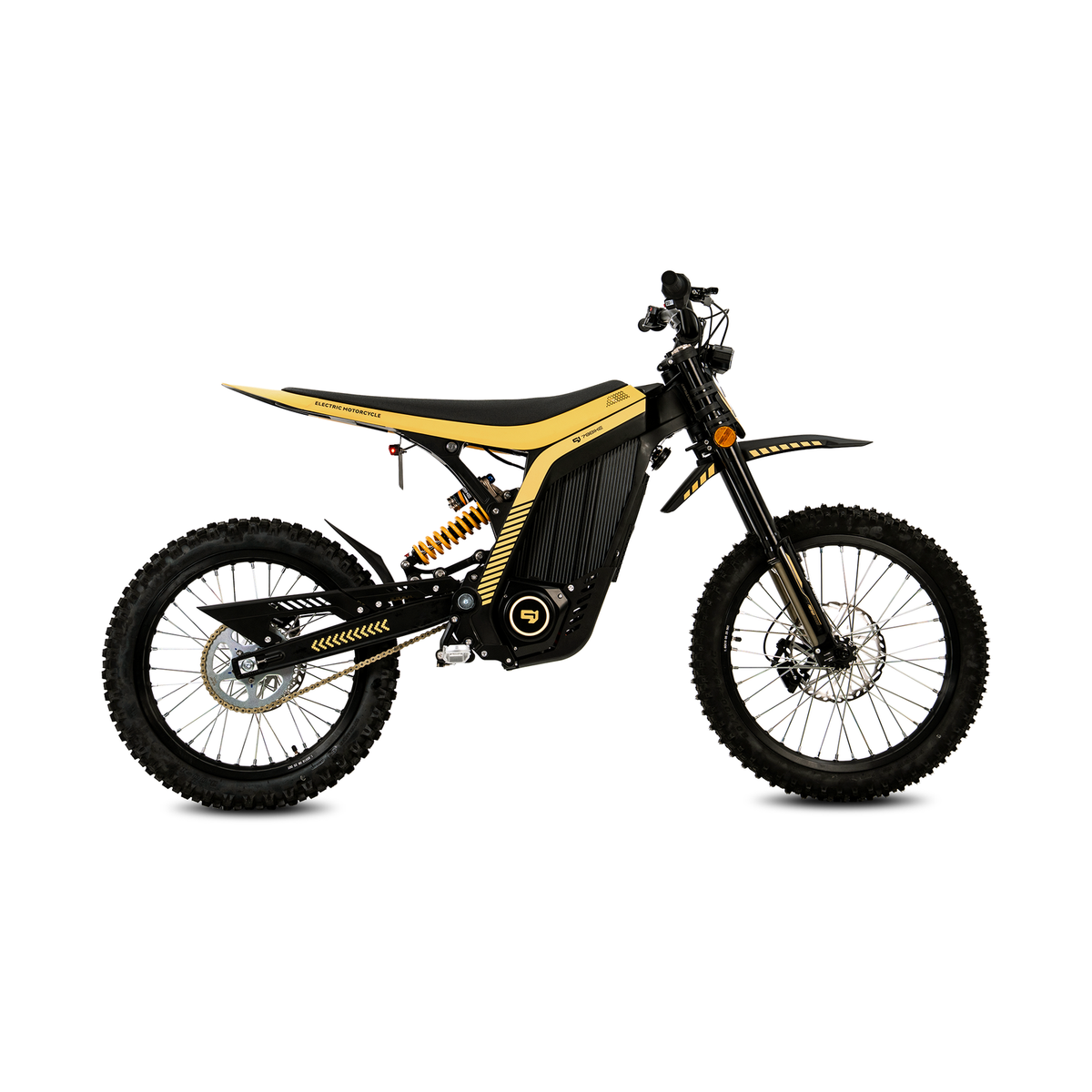 79BIKE LYNX Black-Yellow electric dirt bike