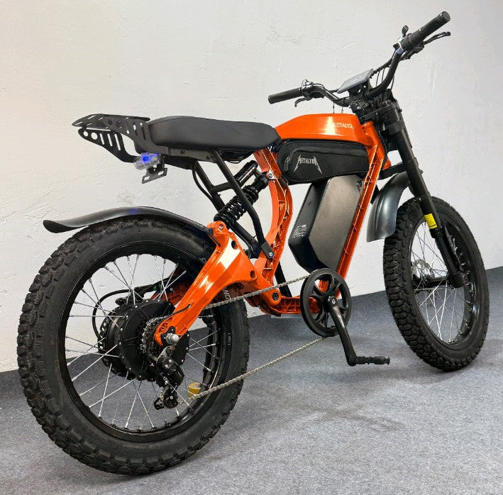 OWAY RUSH electric bike in orange