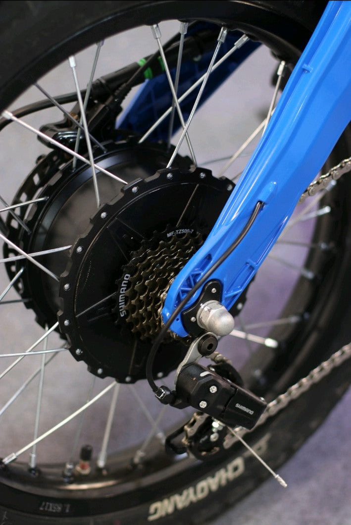 OWAY RUSH rear hub motor and Shimano drivetrain