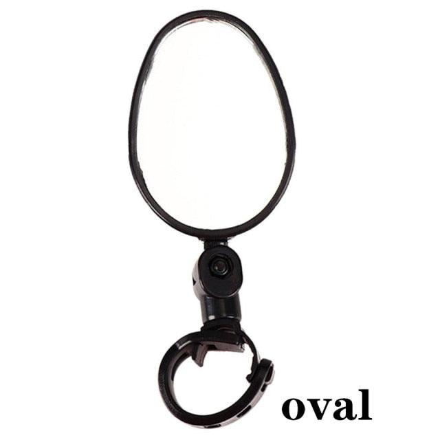 Wide-Angle Adjustable Bike Rear-View Mirrors