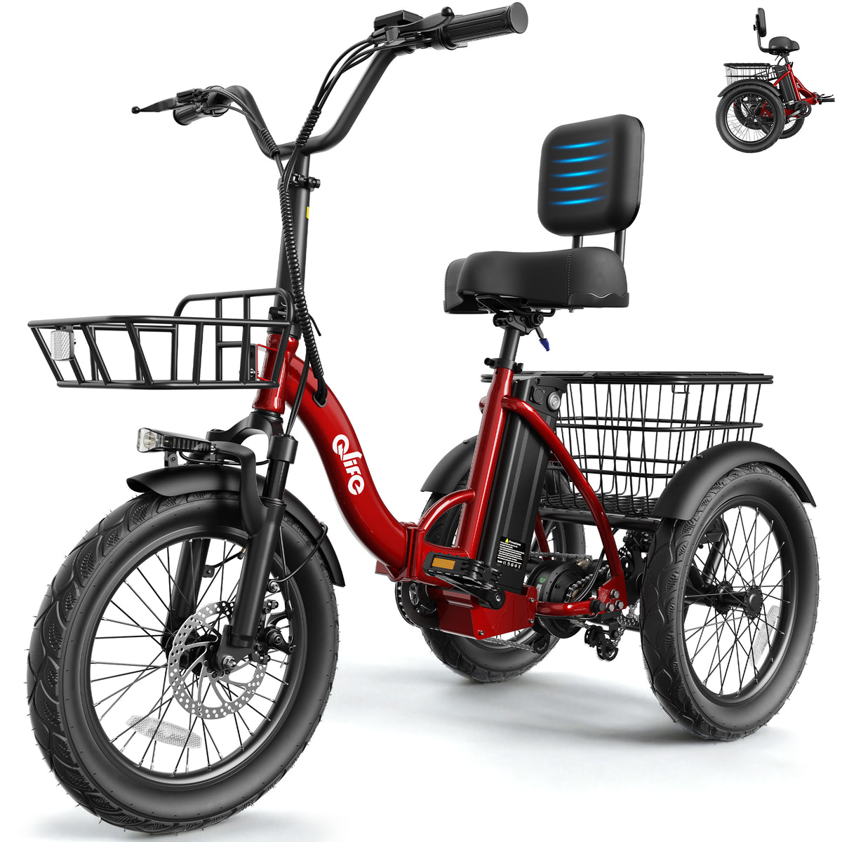 Qlife Triker 2.0 red supplier original