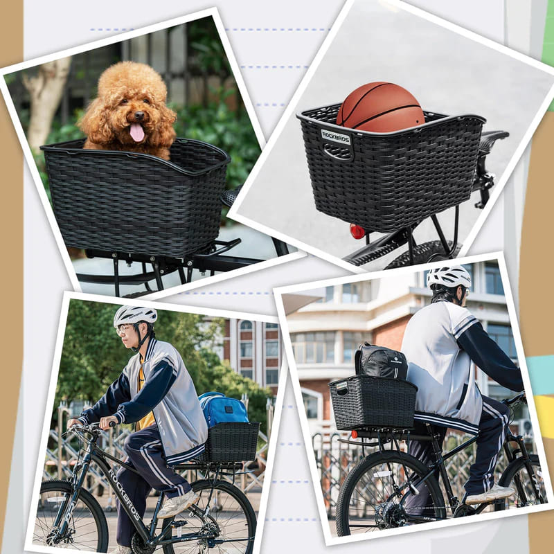 ROCKBROS 30L Lightweight Rear Cargo Basket