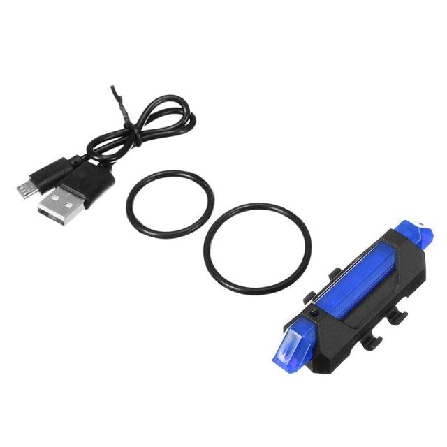 USB Rechargeable Waterproof Bike Light