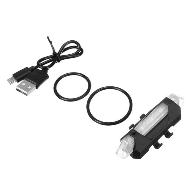 USB Rechargeable Waterproof Bike Light