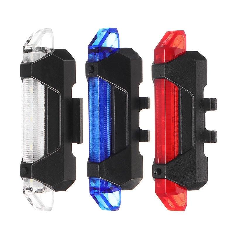 USB Rechargeable Waterproof Bike Light
